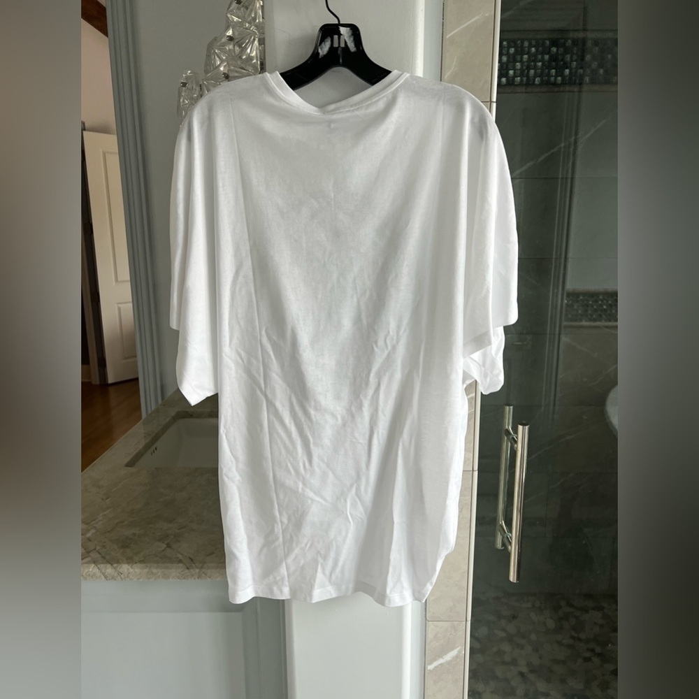 Versace Draped Logo Print T-shirt - Picture 9 of 12